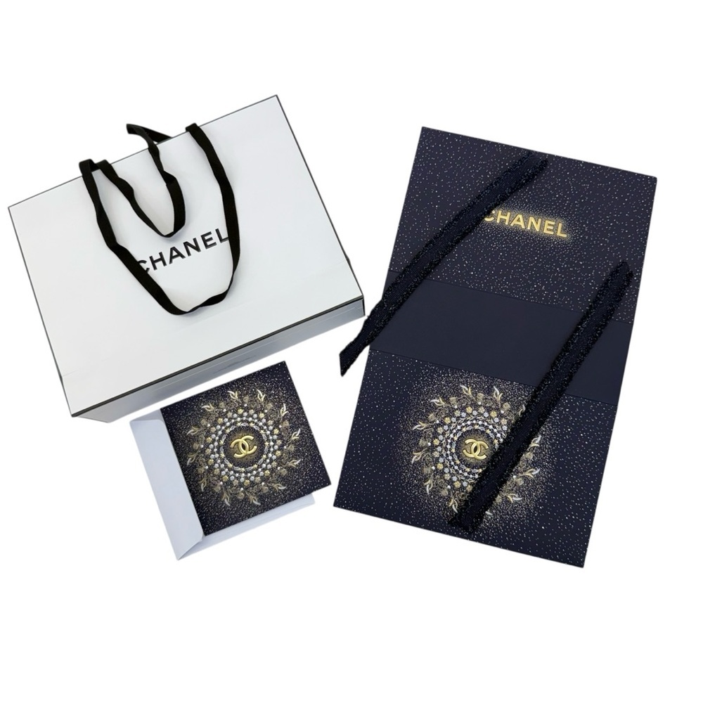 CHANEL Gift Box Set OS Blue/Gold